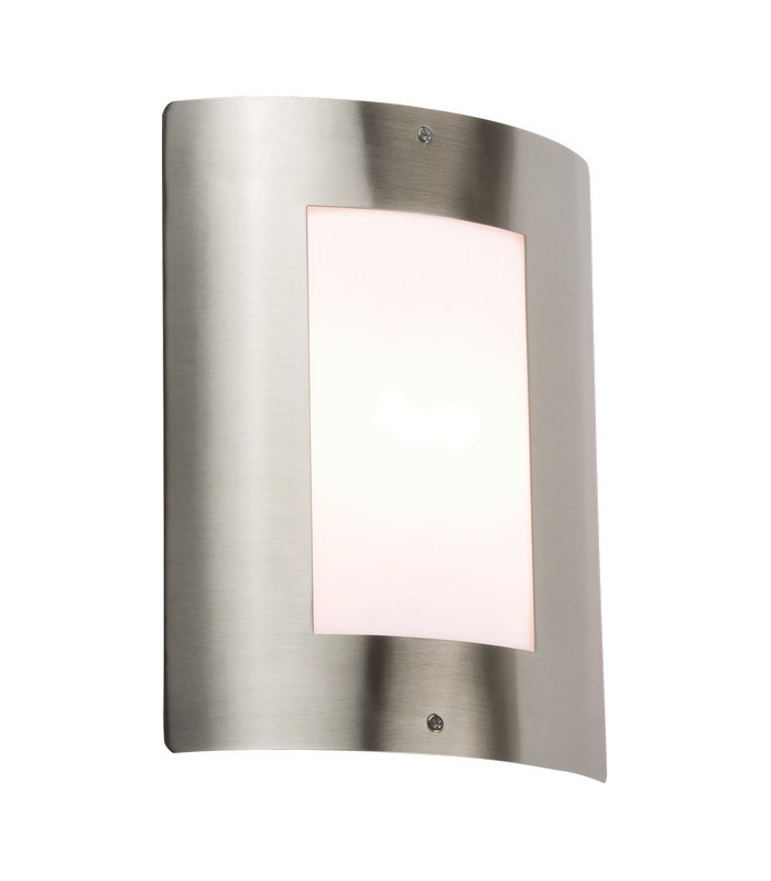 Stainless Steel Outdoor Wall Fixture, 230V IP44 E27 40W