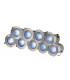 Blue LED Kit, IP65 230V 10x 0.2w