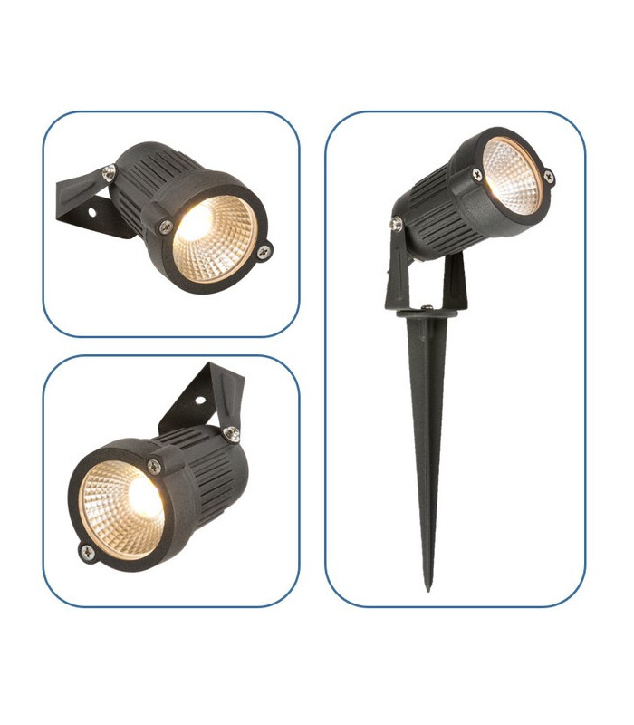 LED Wall/Spike Spotlight, 230V IP54 4W