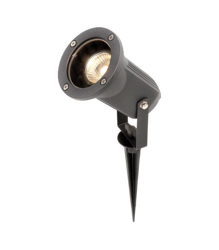 Directional Garden Spike/Wall Spotlight, 230V IP54 50W GU10