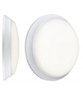 Round LED Bulkhead 4000K, 230V IP54 12W