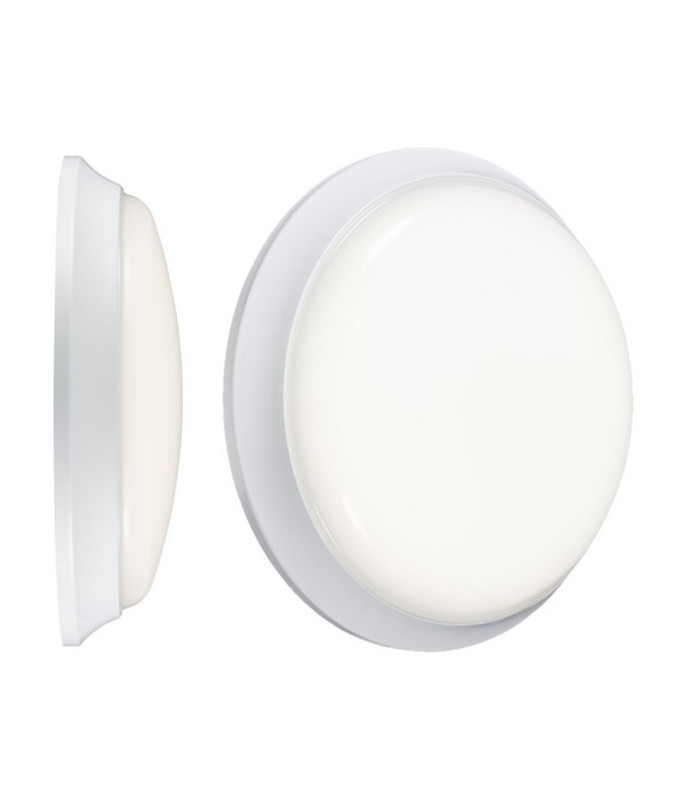 Round LED Bulkhead 4000K, 230V IP54 12W