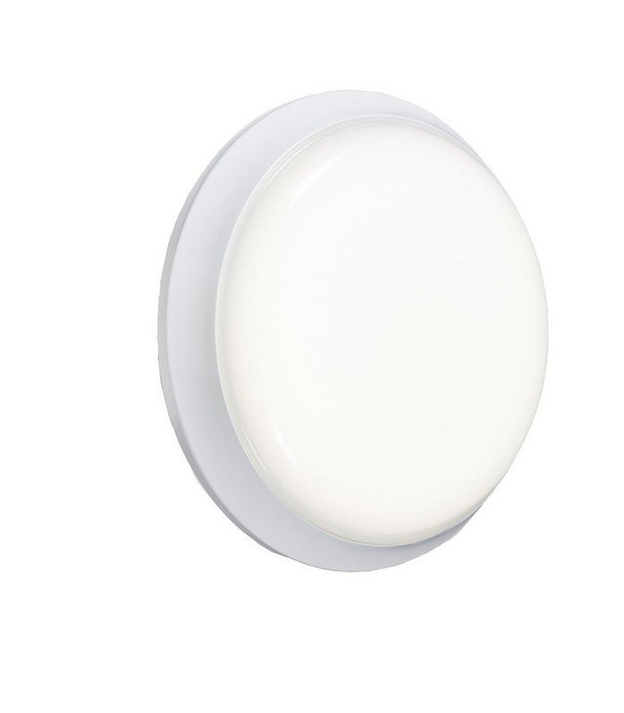 Round LED Bulkhead with Sensor, 230V IP54 20W