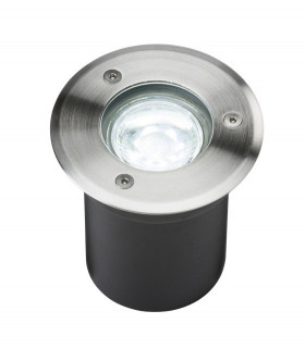 LED Stainless Steel Recessed Ground Light - 6000K, 230V IP65 3W