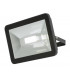 LED Black Die-Cast Aluminium Floodlight 4000K, 230V IP65 80W