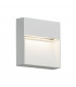 LED Square Wall /Guide light - White, 230V IP44 2W