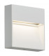 LED Square Wall /Guide light - White, 230V IP44 4W