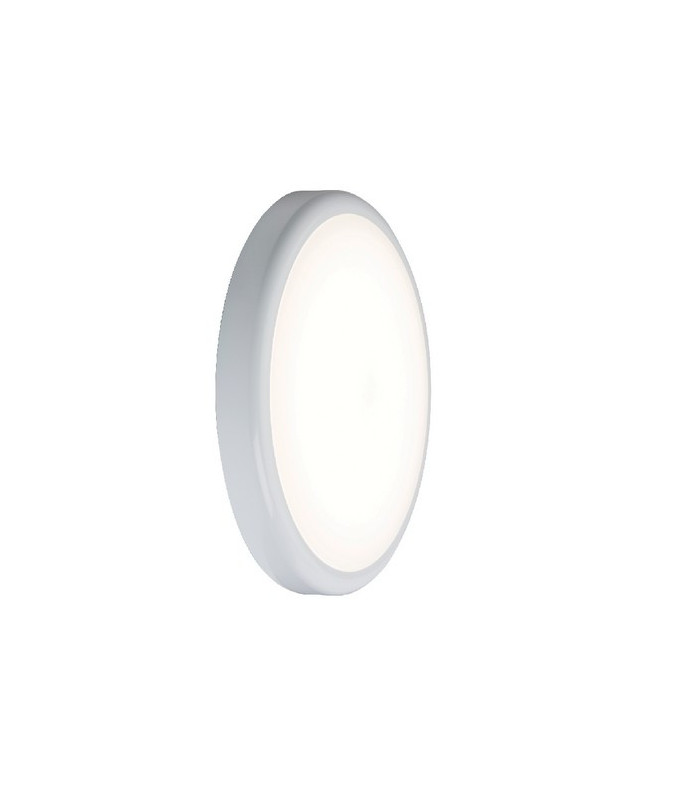 Emergency Trade LED Flush 6000K (256mm), 230V IP44 9W
