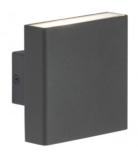 Up/Down LED Wall Light - Anthracite, 230V IP54 2x4W