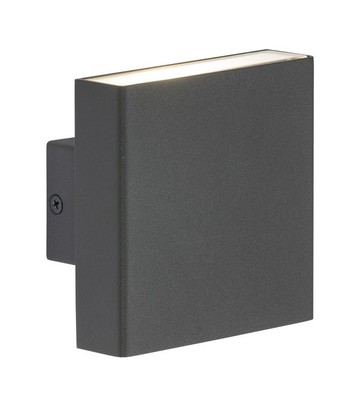 Up/Down LED Wall Light - Anthracite, 230V IP54 2x4W