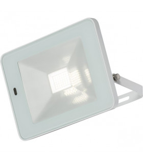LED White Floodlight with Microwave Sensor 4000K, 230V IP65 30W