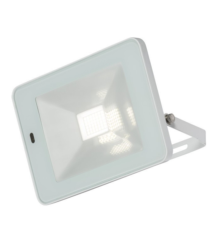 LED White Floodlight with Microwave Sensor 4000K, 230V IP65 30W