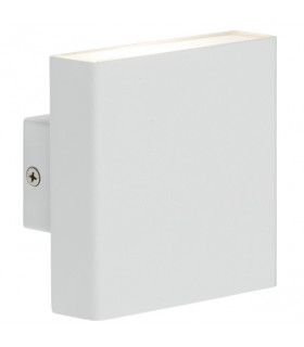 Up/Down LED Wall Light - White, 230V IP54 2x4W