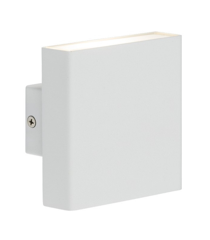 Up/Down LED Wall Light - White, 230V IP54 2x4W