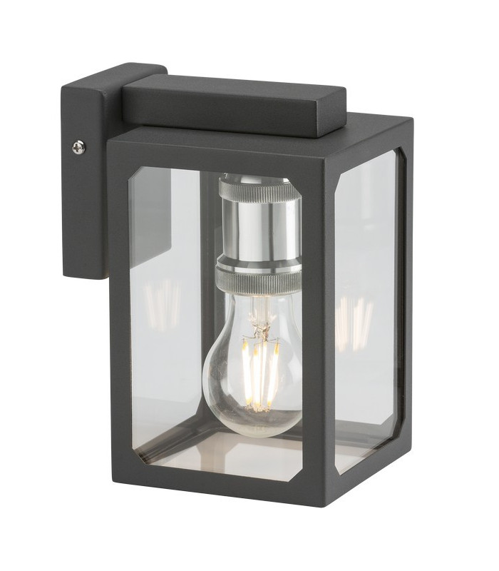E27 Wall Lantern - Anthracite, 230V, IP23