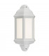 LED Half Wall Lantern - White, 230V, IP54