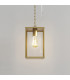 Outdoor Pendant Natural Brass IP44, E27