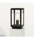 Outdoor Pedestal Lamp Textured Black IP44, E27