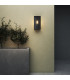 Outdoor Wall Lamp Textured Black IP44, E27