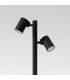 AC Integrated LED Module Outdoor Spotlight Textured Black IP66