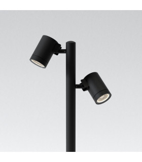 AC Integrated LED Module Outdoor Spotlight Textured Black IP66