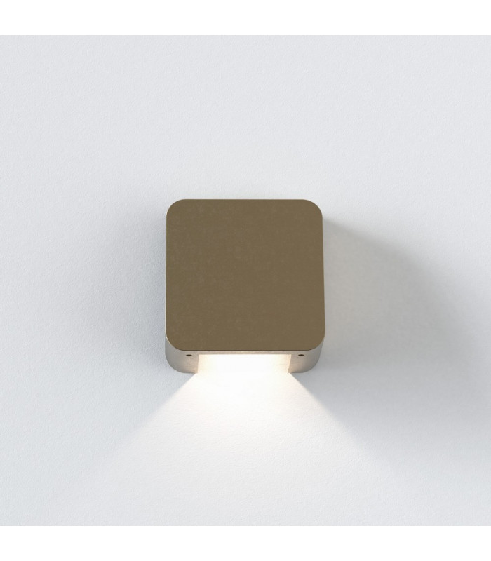 COB Integrated LED Coastal Wall Lamp Coastal Brass IP65