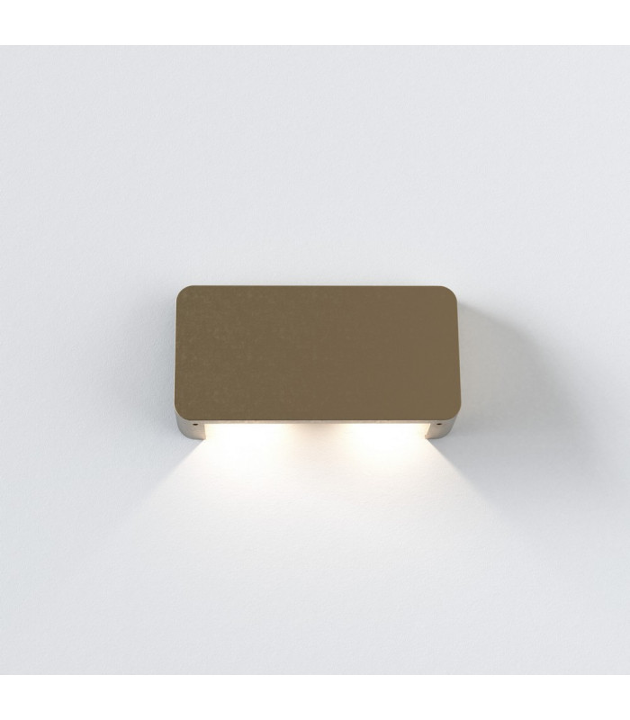 COB Integrated LED Coastal Wall Lamp Coastal Brass IP65