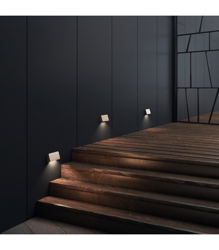 COB Integrated LED Coastal Wall Lamp Coastal Brass IP65