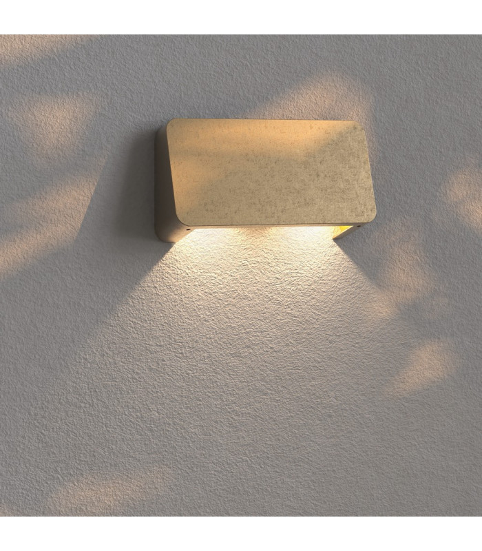 COB Integrated LED Coastal Wall Lamp Coastal Brass IP65