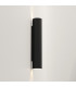 Outdoor 2 Light Wall Lamp Textured Black IP44, GU10