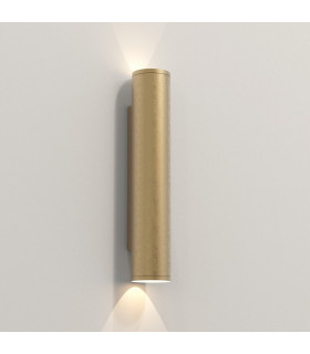 Coastal 2 Light Wall Lamp Coastal Brass IP44, GU10