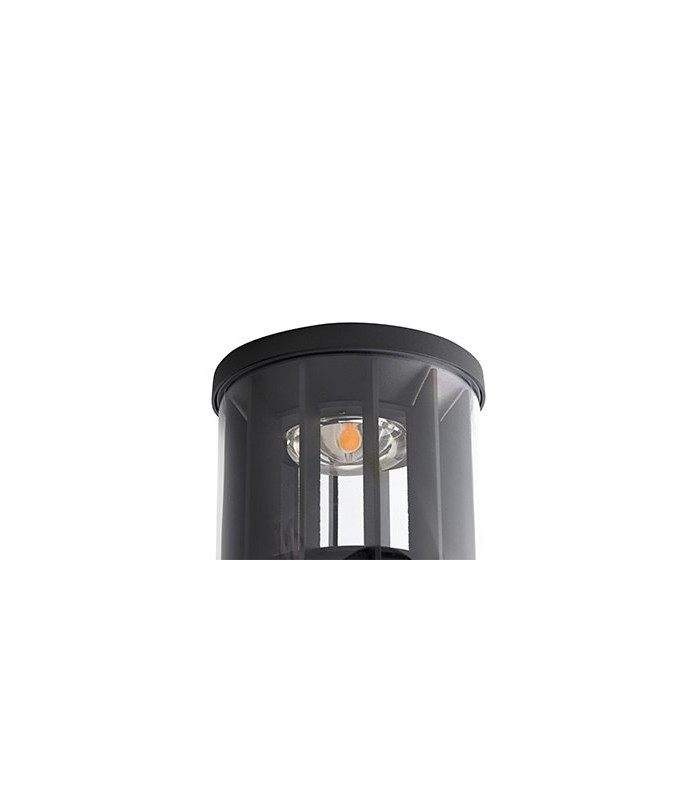 Integrated LED Bollards Outdoor Ground Light Grey, 2700K, IP65