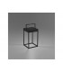 Integrated LED Portable Lamp Outdoor Light Black