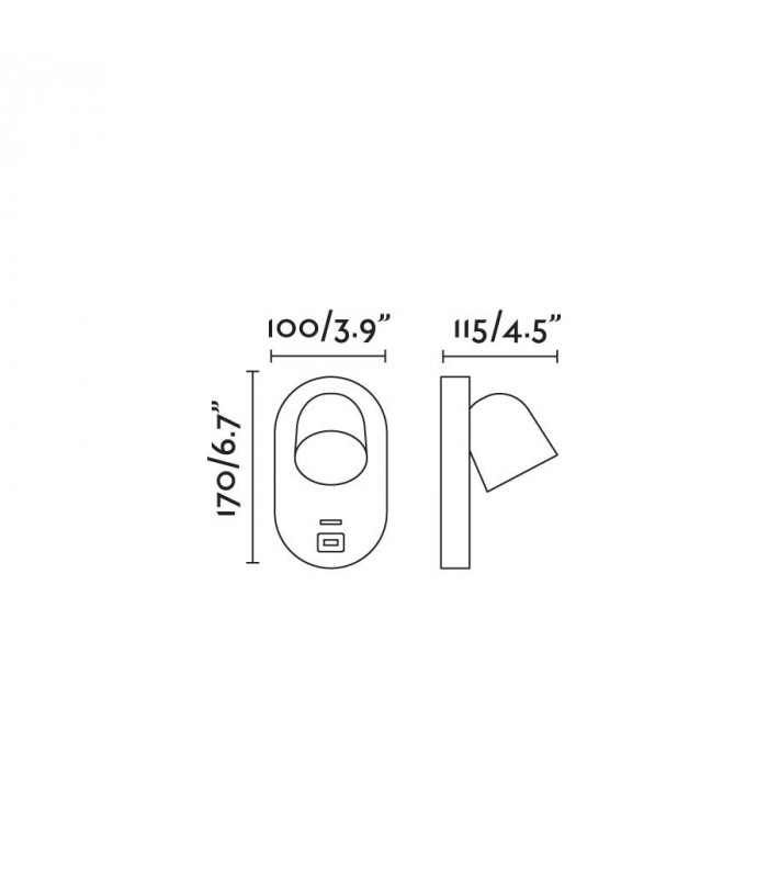Integrated LED Pedestal Light Outdoor Ground Light Grey, 3000K, IP65