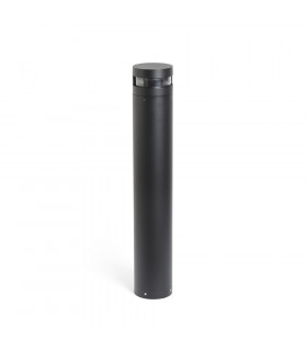 Integrated LED Bollards Outdoor Ground Light Black, 3000K, IP65
