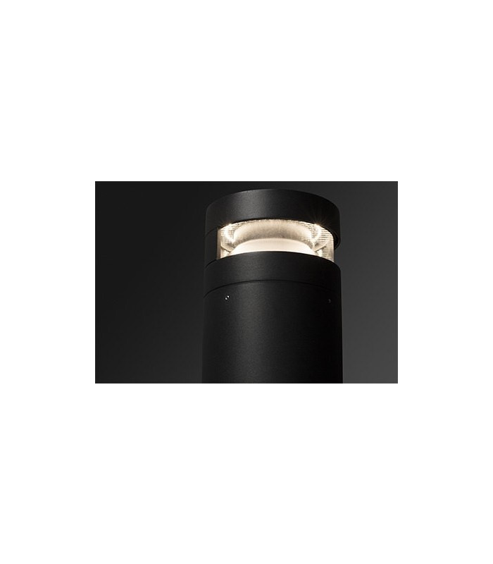 Integrated LED Bollards Outdoor Ground Light Black, 3000K, IP65