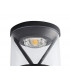 Integrated LED Pedestal Light Outdoor Ground Light Grey, 2700K, IP65
