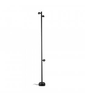 Integrated LED Bollards Outdoor Ground Light Black, 2700K