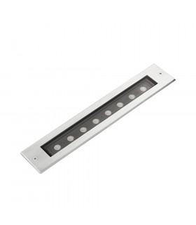 Integrated LED Recessed Outdoor Ground Light, 3000K, IP67