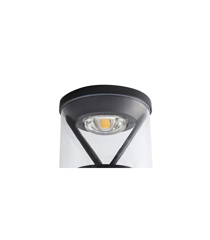 Integrated LED Bollards Outdoor Ground Light Grey, 4000K, IP65