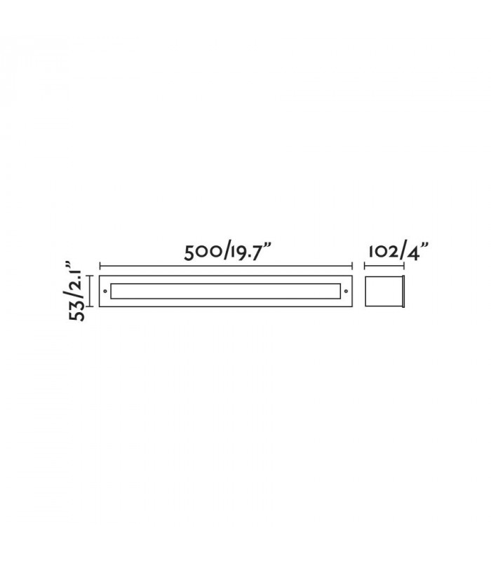 Integrated LED Recessed Outdoor Ground Light, 3000K, IP67