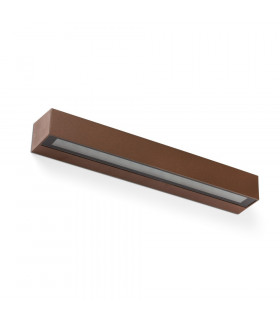 Integrated LED Up Down Lighter Outdoor Wall Light Brown, 3000K, IP65