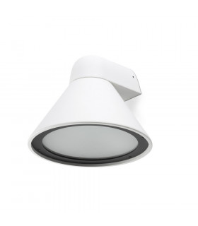 Down Lighter Outdoor Wall Light White, E27, IP65