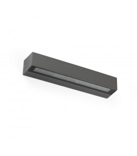 Integrated LED Up Down Lighter Outdoor Wall Light Grey, 3000K, IP65