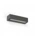 Integrated LED Down Lighter Outdoor Wall Light Grey, 3000K, IP65