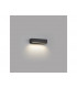 Integrated LED Down Lighter Outdoor Wall Light Grey, 3000K, IP65