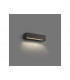 Integrated LED Down Lighter Outdoor Wall Light Grey, 3000K, IP65