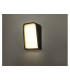 Integrated LED Flush Wall Light Outdoor Wall Light Grey, 3000K, IP65