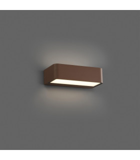 Integrated LED Up Down Lighter Outdoor Wall Light Brown, 3000K, IP65