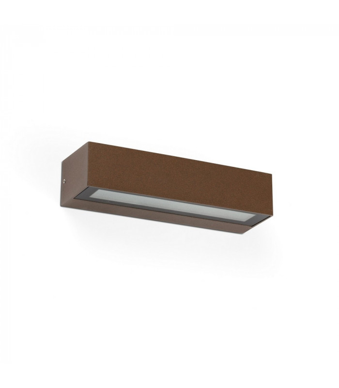 Integrated LED Down Lighter Outdoor Wall Light Brown, 3000K, IP65